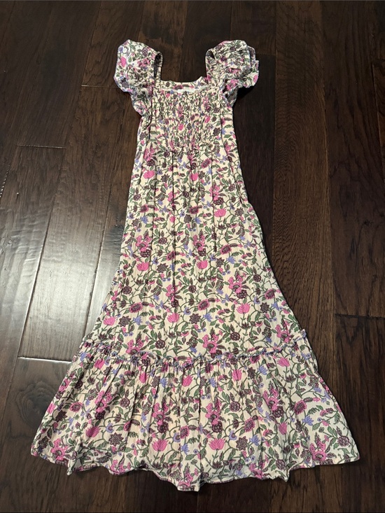 Cleobella Dresses & Skirts - Cleobella- Women’s Floral Smocked Maxi Dress - Pink & Green
